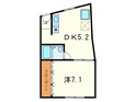 高羽ハイツの間取図