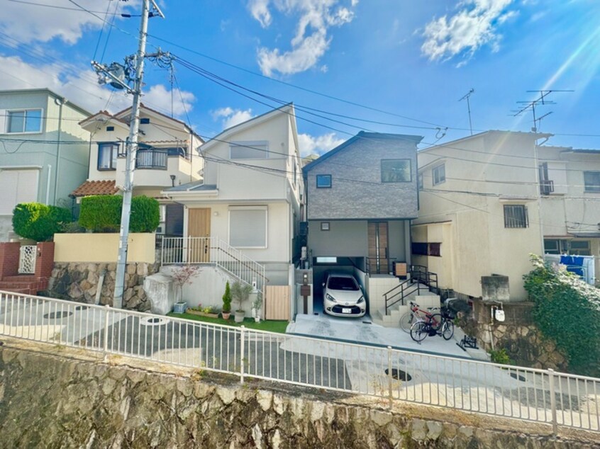 室内からの展望 高羽ハイツ