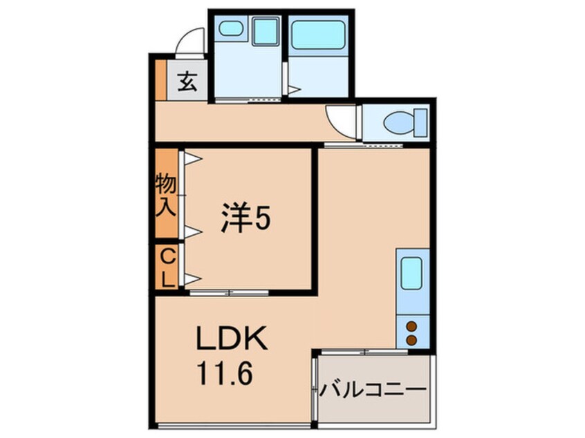 間取図 伊丹くれたけビル