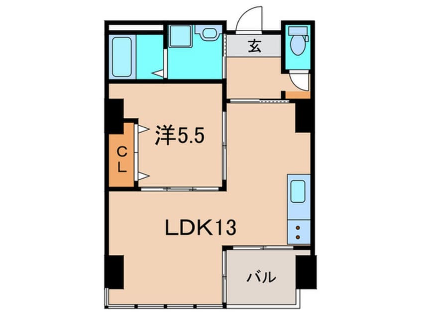 間取図 伊丹くれたけビル