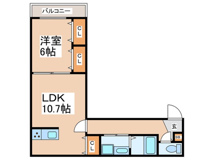 間取り図 グランツあびこWEST