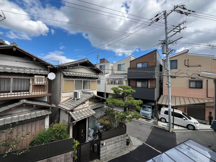 室内からの展望 グランツあびこWEST