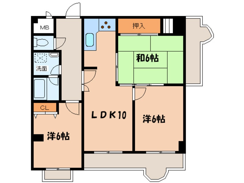 間取図 嵯峨西和