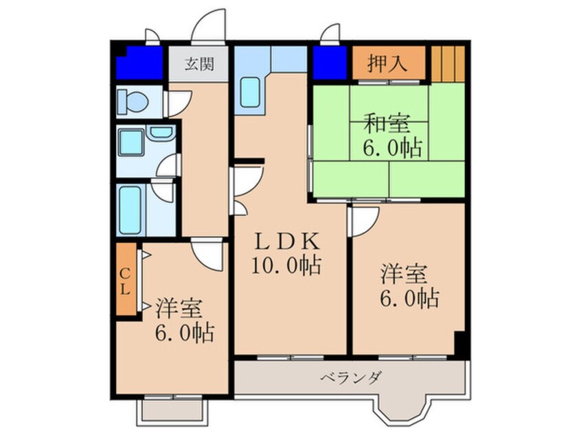 間取図 嵯峨西和