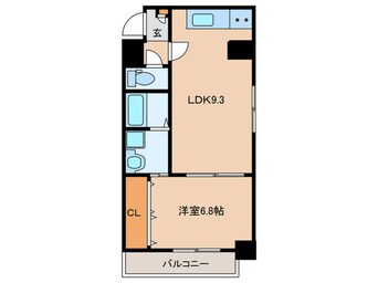 間取図 JCE南森町