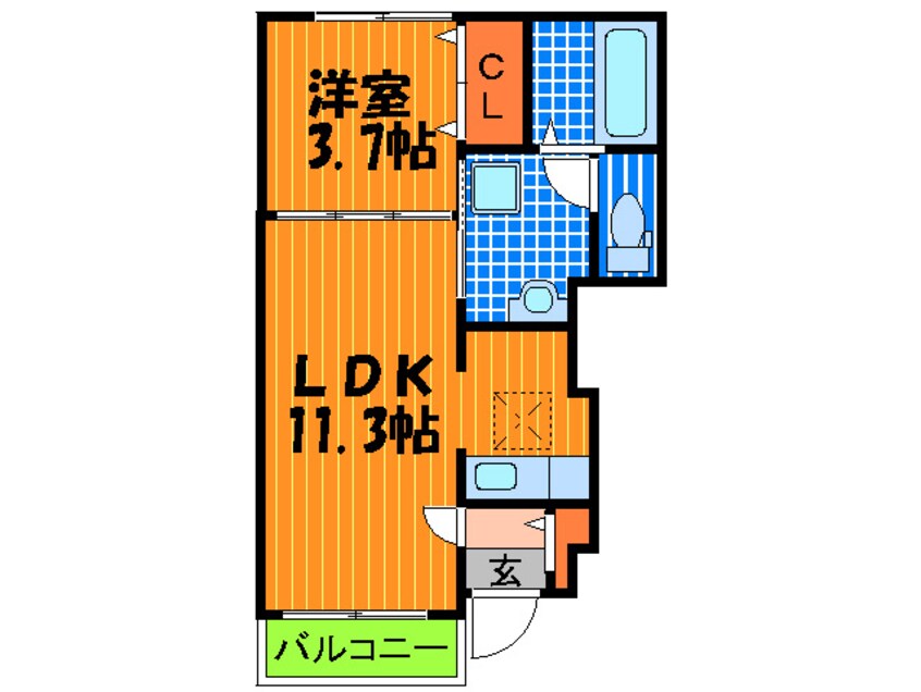 間取図 ミルト諸福