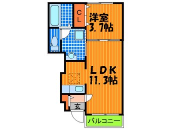 間取図 ミルト諸福