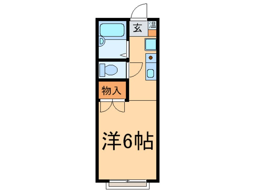 間取図 メゾンマ－メイド