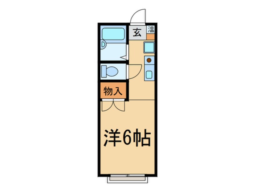 間取図 メゾンマ－メイド