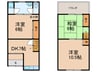 東鳴尾町戸建貸家 3DKの間取り