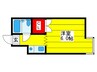 フォルツァ舟橋 1Rの間取り