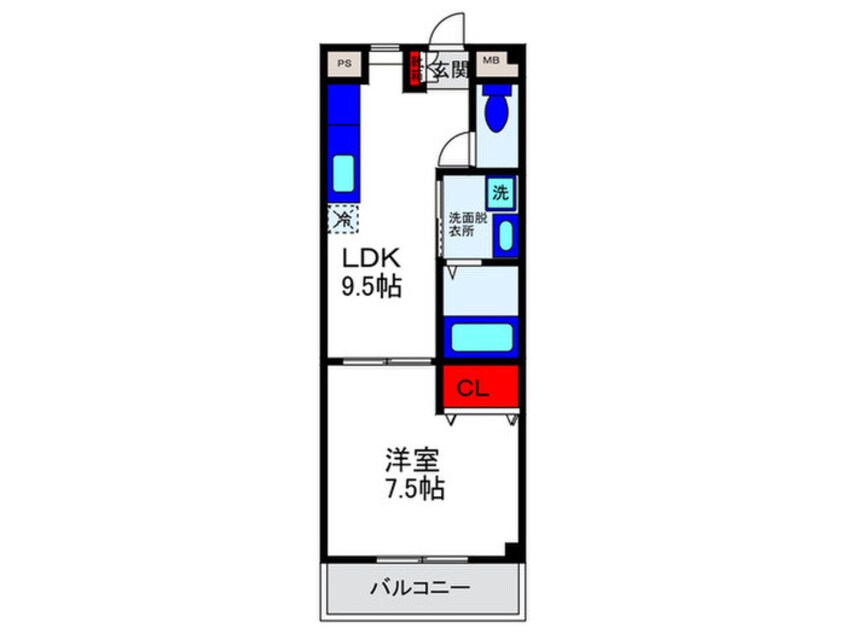 間取図 三協ハイツⅠ