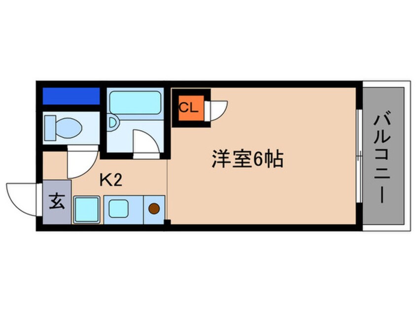 間取図 ハイツ玉川Ⅴ