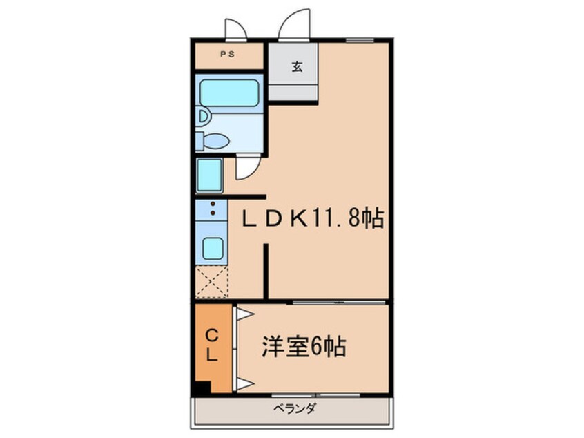 間取図 カースランド甲東園