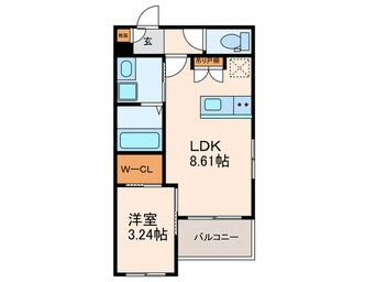 間取図 REGALEST五条大宮