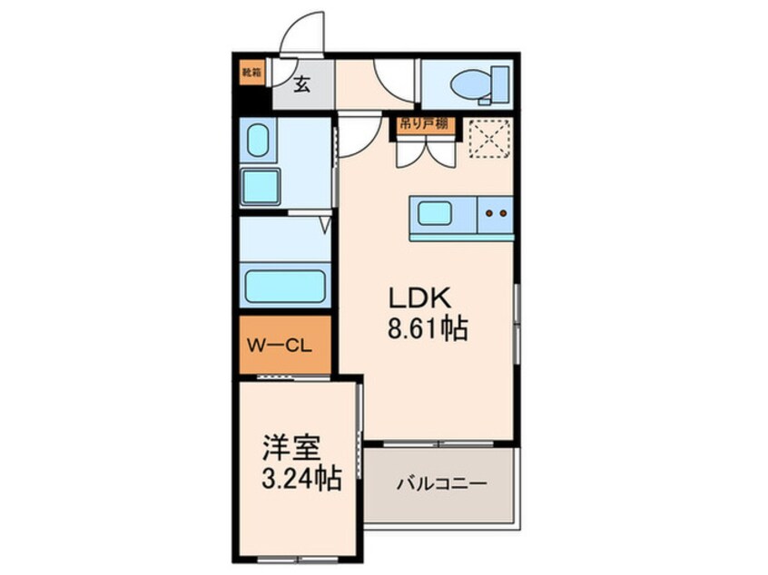 間取図 REGALEST五条大宮