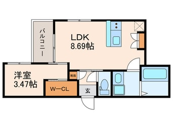 間取図 REGALEST五条大宮