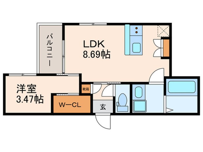 間取り図 REGALEST五条大宮