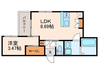 間取図 REGALEST五条大宮