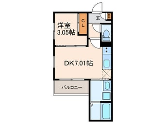 間取図 REGALEST五条大宮