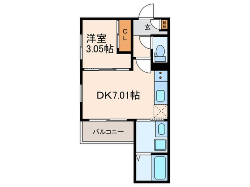 間取図 REGALEST五条大宮