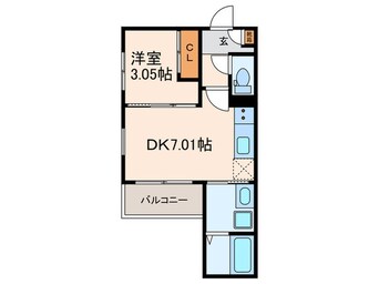 間取図 REGALEST五条大宮