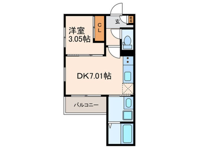 間取図 REGALEST五条大宮
