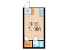 Ｔｅｎｄｏ５３．Ｂｌｄ． 1Rの間取り