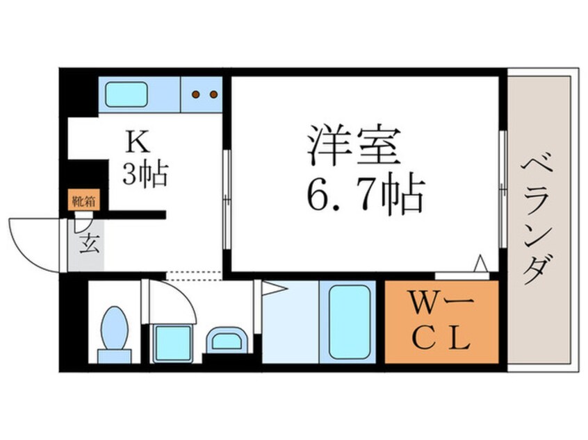 間取図 ベラカーサ紫明