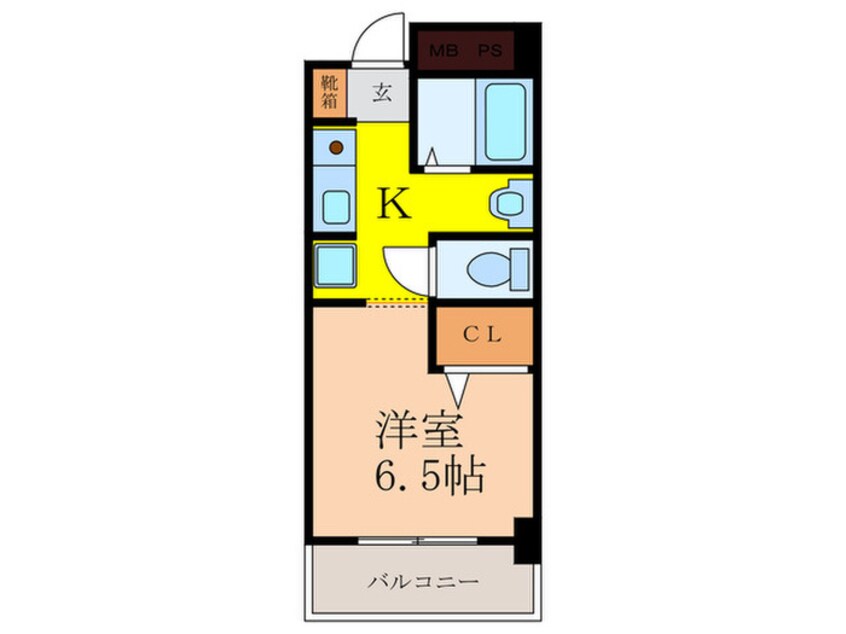 間取図 ルミナス岸部