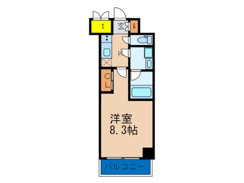 間取図 ウェルフォート十三本町