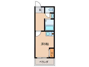 間取図 ちとせハイツ