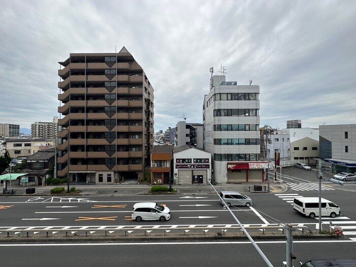 室内からの展望 プレステル桑津