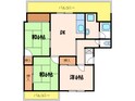 第二寿ハイツの間取図