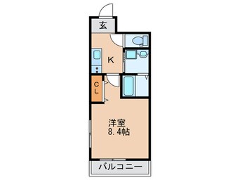 間取図 フジパレス神崎川Ⅰ番館