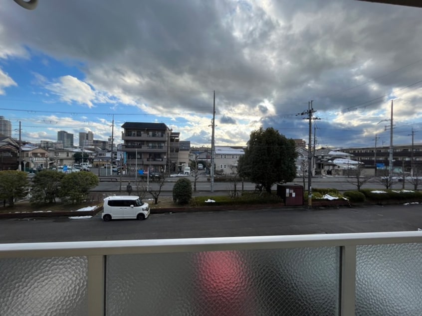 室内からの展望 エフロ－ド西田