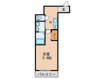 間取図 フジパレス神崎川Ⅱ番館