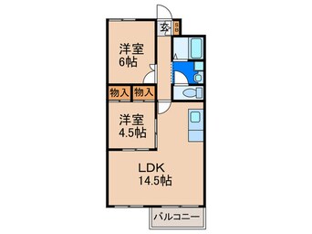 間取図 パークサイド南栄