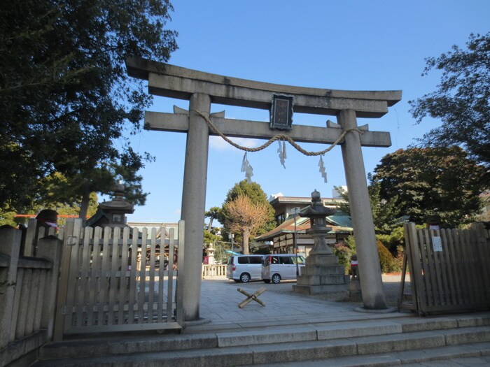 海神社(公園)まで1200m リッツハイツ馬場通