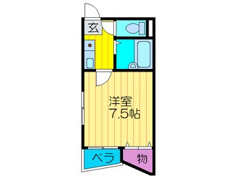 間取図 ア－クハウスⅡ