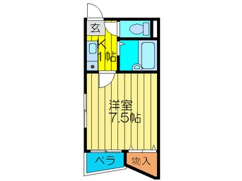 間取図 ア－クハウスⅡ