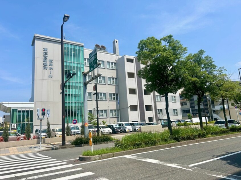 東住吉区役所(役所)まで200m ブリリアント・コート