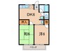 アイ 2DKの間取り