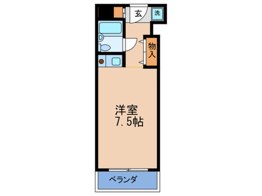 間取図 アメニティ塚本公園