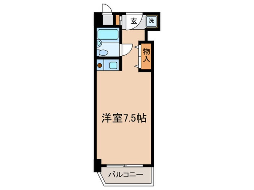 間取図 アメニティ塚本公園