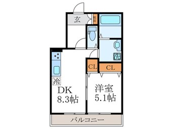間取図 ユアメゾン梅津北