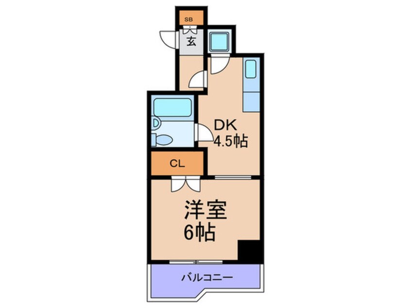 間取図 ハイツヒグチ