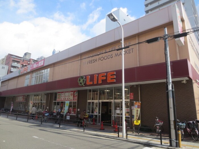 ライフ(スーパー)まで124m ハイツヒグチ