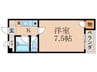 メゾン・ド・カルム 1Kの間取り