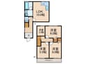 塩屋町1丁目3-3貸戸建の間取図